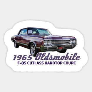 1965 Oldsmobile F-85 Cutlass Hardtop Coupe Sticker